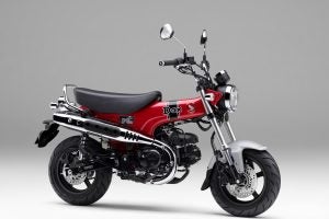 Classic Honda red paint scheme for the new Dax. Photo: Honda