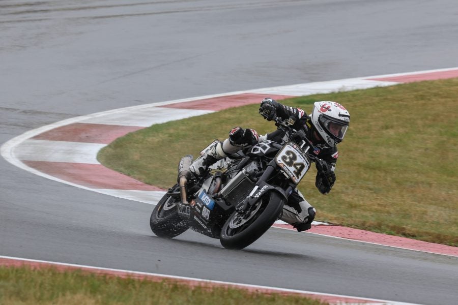 Pan America-riding Cody Wyman was a winner at The Ridge. Photo: Harley-Davidson