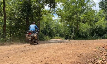 Arkansas county road