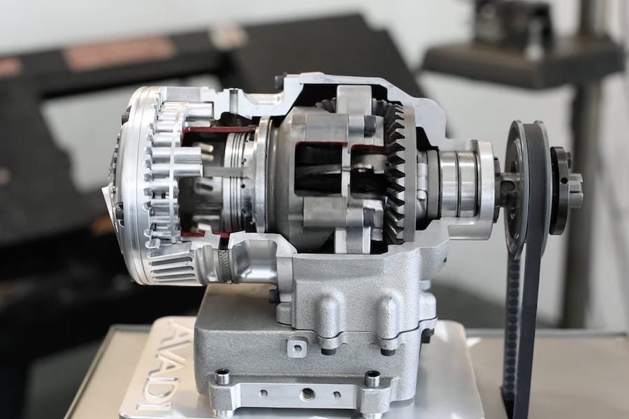 Avadi engine cutaway