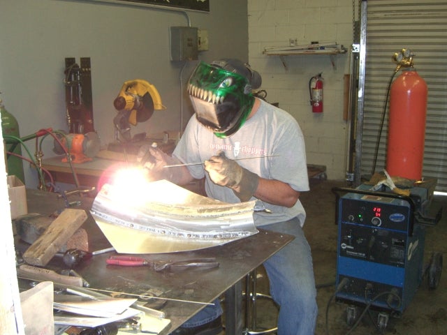 RtwPaul, in a former life, with the tools of the trade. Photo: rtwPaul