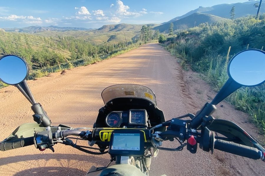 Colorado dirt road