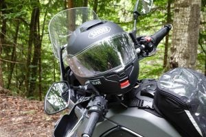 Fill up without fiddling with the tank bag.