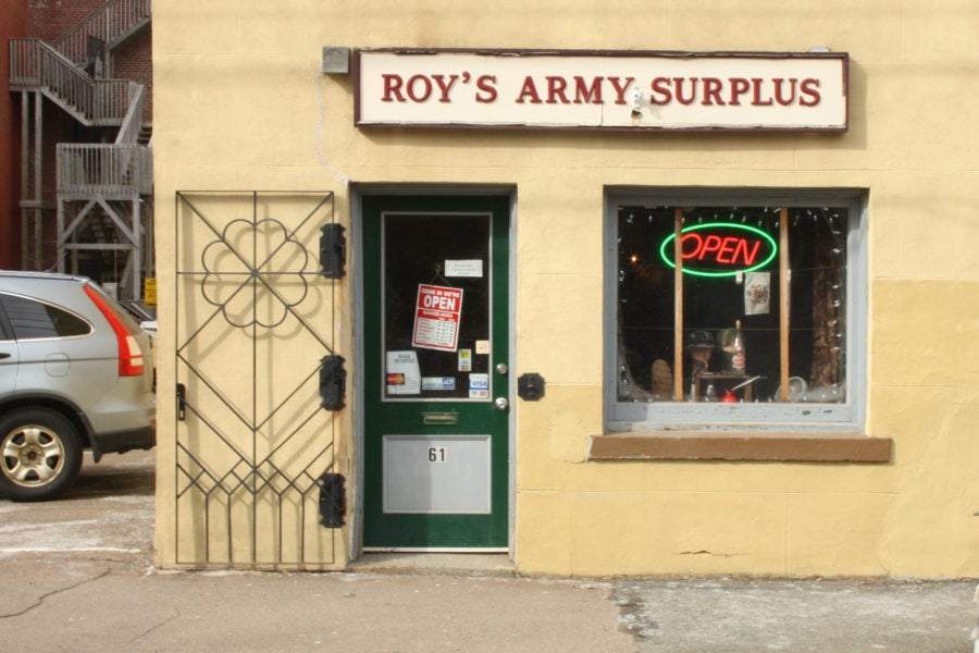 Army surplus store