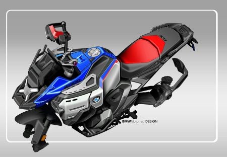 Design - 2024 BMW R1300 GS Adventure. Photo: BMW