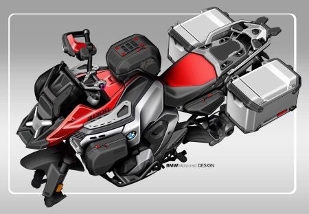 Design - 2024 BMW R1300 GS Adventure. Photo: BMW