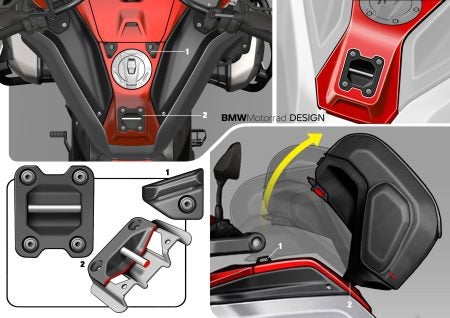 Design - 2024 BMW R1300 GS Adventure. Photo: BMW