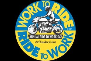 Tuesday, June 11: Ride To Work Day!